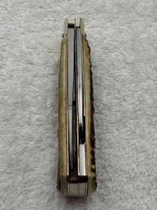 Puma Vintage Antique Cork Screw And 2 Blade Lockback Sportsman Knife (#75)