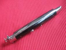 Vintage Italian Unique Horn Trap Door OTF Switchblade Knife 