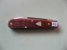GREAT EASTERN TIDIOUTE 152125 BOYS BADGE KNIFE ANTIQUE AUTUMN JIGGED BONE #2