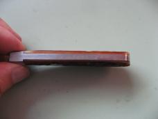 GREAT EASTERN TIDIOUTE 152125 BOYS BADGE KNIFE ANTIQUE AUTUMN JIGGED BONE #2