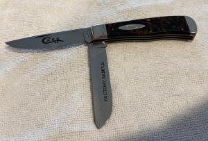 Case Classic 1993 1 of 5 7223 large trapper factory sample