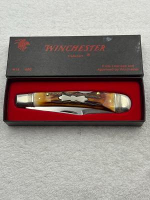 Winchester Trademark 1989 1 Blade Stag Lockback W15 1950 Made In USA New In Box