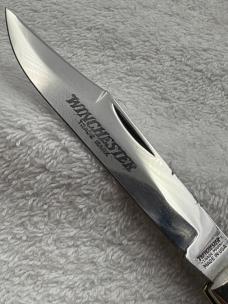 Winchester Trademark 1989 1 Blade Stag Lockback W15 1950 Made In USA New In Box
