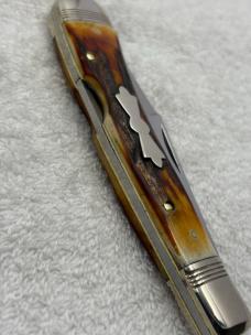 Winchester Trademark 1989 1 Blade Stag Lockback W15 1950 Made In USA New In Box