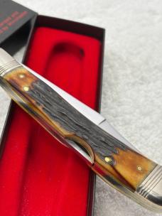 Winchester Trademark 1989 1 Blade Stag Lockback W15 1950 Made In USA New In Box