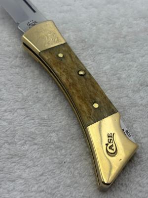 Case XX 2003 7 Dot 59L SS One Blade Lockback Pocket Knife Made In USA (#38)