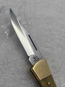 Case XX 2003 7 Dot 59L SS One Blade Lockback Pocket Knife Made In USA (#38)