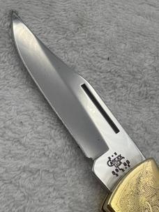 Case XX 2003 7 Dot 59L SS One Blade Lockback Pocket Knife Made In USA (#38)