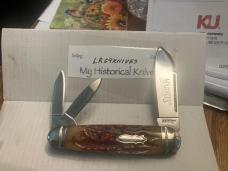 FINE HONEY STAG HANDLES WHITTLER MINT