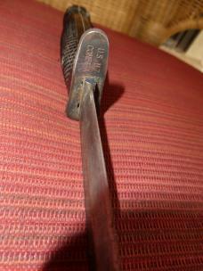 Vintage U.S.Military-M7 Knife Conetta And USM81A Scabbard Fixed Blade