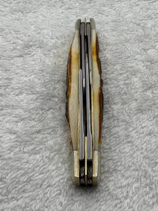 Zwilling J A Henckels Stag 4 Blade Medium Congress Pocket Knife Made In Germany (#89)