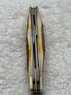 Zwilling J A Henckels Stag 4 Blade Medium Congress Pocket Knife Made In Germany (#89)