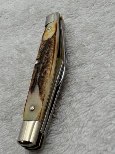 Zwilling J A Henckels Stag 4 Blade Medium Congress Pocket Knife Made In Germany (#89)