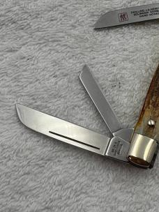 Zwilling J A Henckels Stag 4 Blade Medium Congress Pocket Knife Made In Germany (#89)