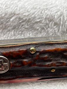 Ed Wusthof Vintage 2 Blade Sportsman Field / Hunting Knife Made In Germany (#103)