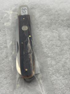 Ed Wusthof Vintage 2 Blade Sportsman Field / Hunting Knife Made In Germany (#103)