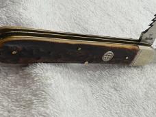 Ed Wusthof Vintage 2 Blade Sportsman Field / Hunting Knife Made In Germany (#103)