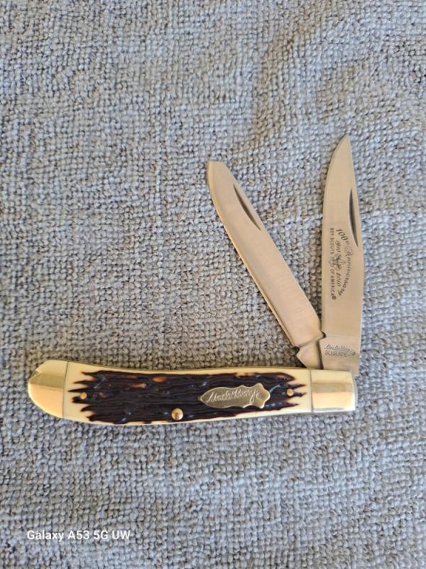 Rare Vintage Schrade 285UHBSA 100th Anniversary Boy Scout Knife Rare Vintage Schrade 285UHBSA 100th Anniversary Boy Scout Knife