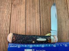 Western Trapper Linerlock Jigged Delrin USED D.O. 