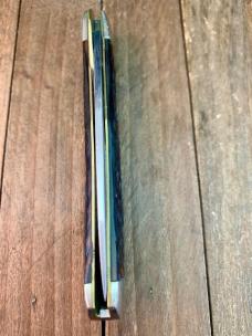 Western Trapper Linerlock Jigged Delrin USED D.O. 