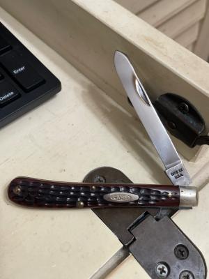 Case 61048 SP slimline farmer trapper USA 1965-69 Delrin