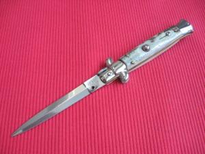 NEW ARMANDO BELTRAME 9" STAG Dagger Blade ITALIAN STILETTO Knife
