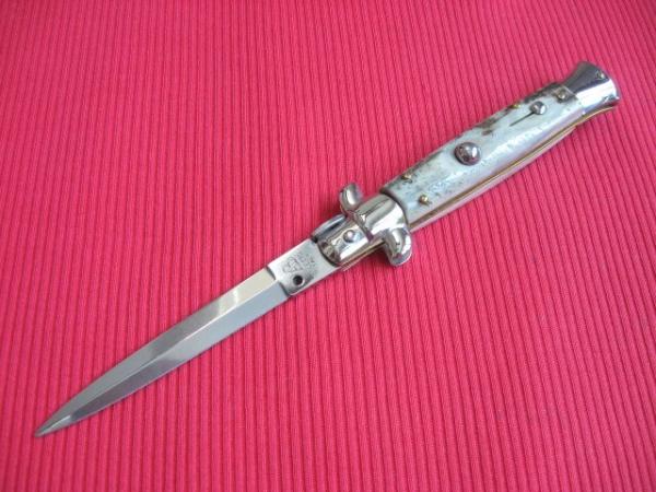 NEW ARMANDO BELTRAME 9" STAG Dagger Blade ITALIAN STILETTO Knife