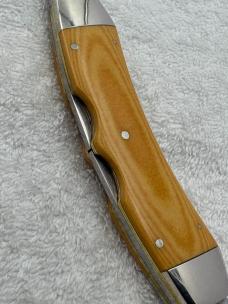 Case XX 1980 10 Dot Texas Lockhorn Lockback Pocket Knife Made In USA (#97)