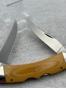 Case XX 1980 10 Dot Texas Lockhorn Lockback Pocket Knife Made In USA (#97)