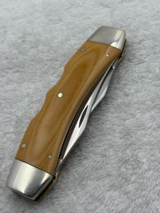Case XX 1980 10 Dot Texas Lockhorn Lockback Pocket Knife Made In USA (#97)
