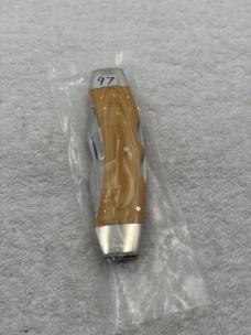 Case XX 1980 10 Dot Texas Lockhorn Lockback Pocket Knife Made In USA (#97)