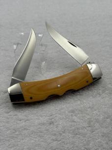 Case XX 1980 10 Dot Texas Lockhorn Lockback Pocket Knife Made In USA (#97)