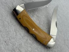 Case XX 1980 10 Dot Texas Lockhorn Lockback Pocket Knife Made In USA (#97)