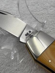Case XX 1980 10 Dot Texas Lockhorn Lockback Pocket Knife Made In USA (#97)