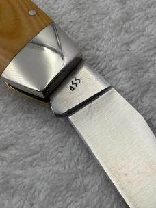Case XX 1980 10 Dot Texas Lockhorn Lockback Pocket Knife Made In USA (#97)