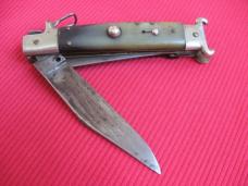Vintage Italian Rare Model Picklock Shell Puller Switchblade Knife