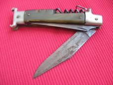 Vintage Italian Rare Model Picklock Shell Puller Switchblade Knife