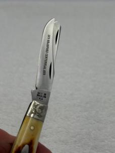 Case XX 1979 1 Dot 5207SP SSP 2 Blade Mini Trapper Engraved Bolsters (#109) 