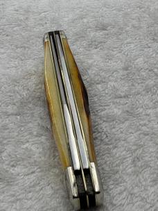 Case XX 1979 1 Dot 5207SP SSP 2 Blade Mini Trapper Engraved Bolsters (#109) 