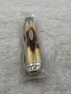 Case XX 1979 1 Dot 5207SP SSP 2 Blade Mini Trapper Engraved Bolsters (#109) 