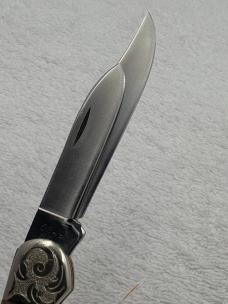 Case XX 1979 1 Dot 5249 SSP 2 Blade Copperhead Engraved Bolsters (#108) 