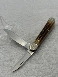 Case XX 1979 1 Dot 5249 SSP 2 Blade Copperhead Engraved Bolsters (#108) 