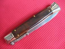 Italian Limited Edition Manual Open Swing Guard Stiletto Knife - A.G.A CAMPOLIN Italy