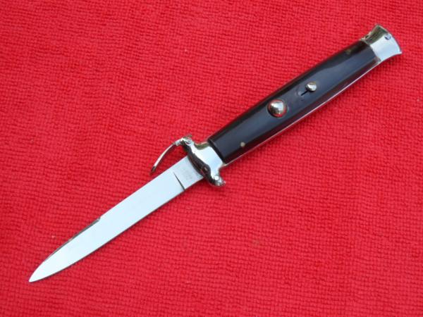 Rare 1960's Italian Trap door OTF Automatic switchblade Brazilian horn *First Model*