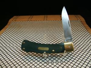 SCHRADE OLD TIMER 5OT BRUIN USA VINTAGE 1990'S 1095 CARBON STEEL BLADE FOLDING LOCKBACK POCKET KNIFE
