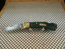 SCHRADE OLD TIMER 5OT BRUIN USA VINTAGE 1990'S 1095 CARBON STEEL BLADE FOLDING LOCKBACK POCKET KNIFE