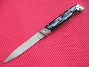 Vintage Italian Slant Bolster Stiletto Switchblade Knife - Brand New Old Stock