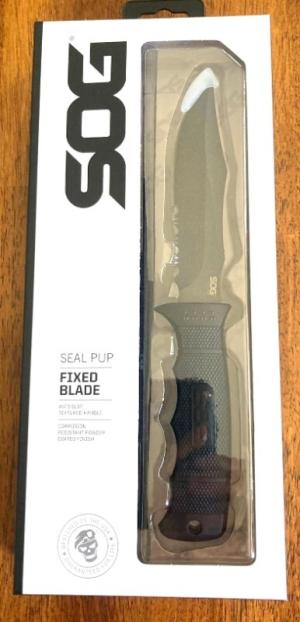 SOG Seal Pup M37N-WMT Fixed Blade