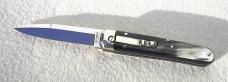 NEW AGA BARON 8" BRAZILIAN HORN NICKEL SILVER COMPONENTS CAMPOLIN MANIAGO ITALY - W/BOX & POUCH