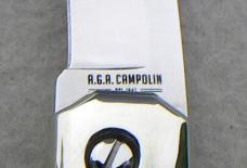 NEW AGA BARON 8" BRAZILIAN HORN NICKEL SILVER COMPONENTS CAMPOLIN MANIAGO ITALY - W/BOX & POUCH